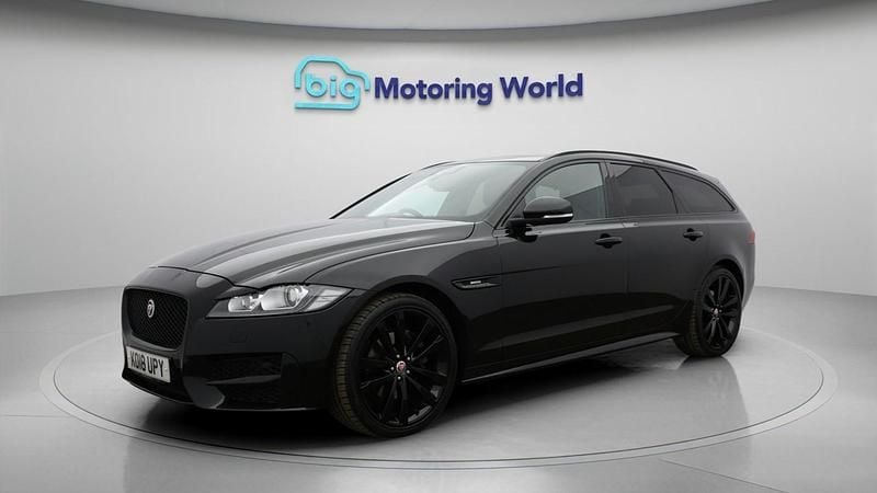 Used Jaguar XF R-Sport 2018 Black Estate