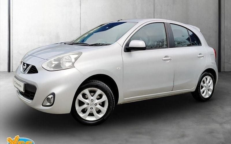Begagnad Nissan Micra Acenta 80 HK (58 kW) 2015 Silver Halvkombi