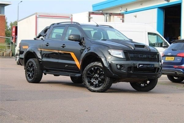 Black Used 2015 Ford Ranger Wildtrack Pickup | £14,394 (A bit pricey) - Image 1/1