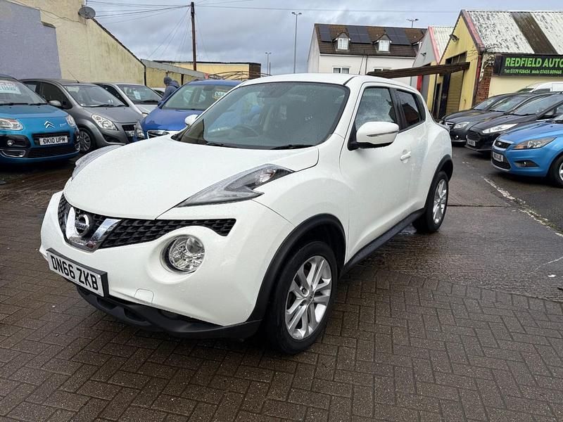 Used Nissan Juke Acenta 110 HP (80 kW) 2016 White SUV