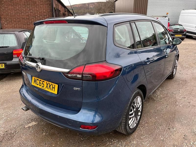 Used Vauxhall Zafira 2015 Blue MPV