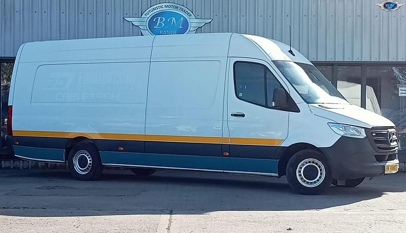 Begagnad Mercedes Sprinter 2019 Vit Van