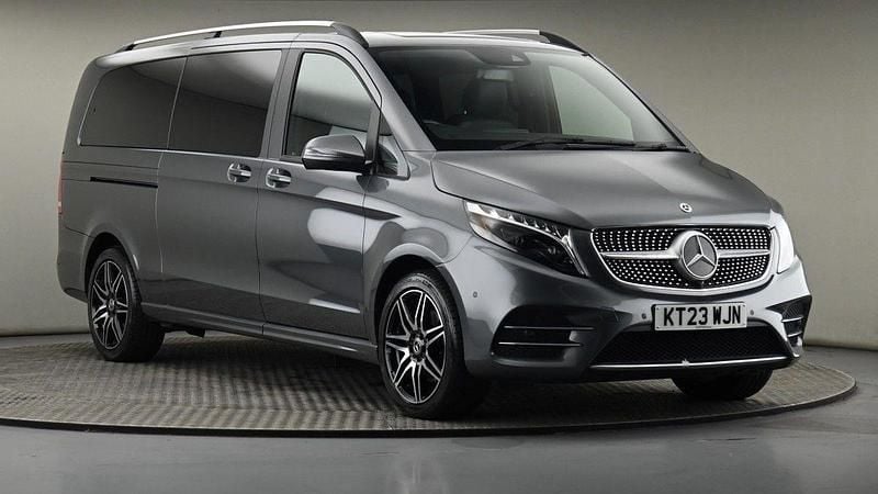 Grey Used 2023 Mercedes V220 AMG line MPV | £56,500 (Good price) - Image 1/4