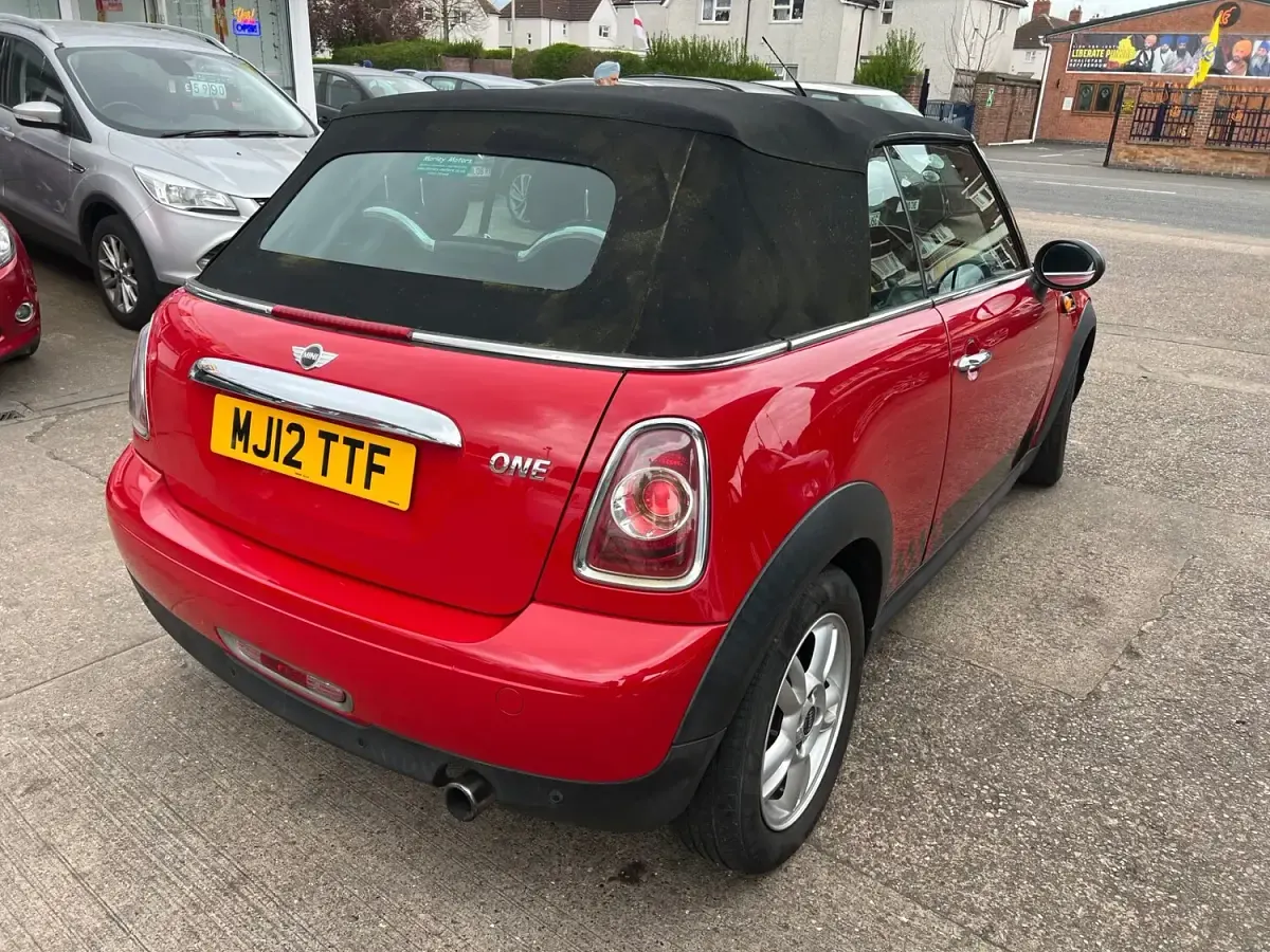 Used Mini ONE 2012 Red Hatchback
