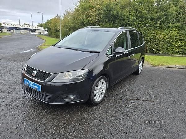Black Used 2013 Seat Alhambra SE MPV | £8,880 (Expensive) - Image 1/4