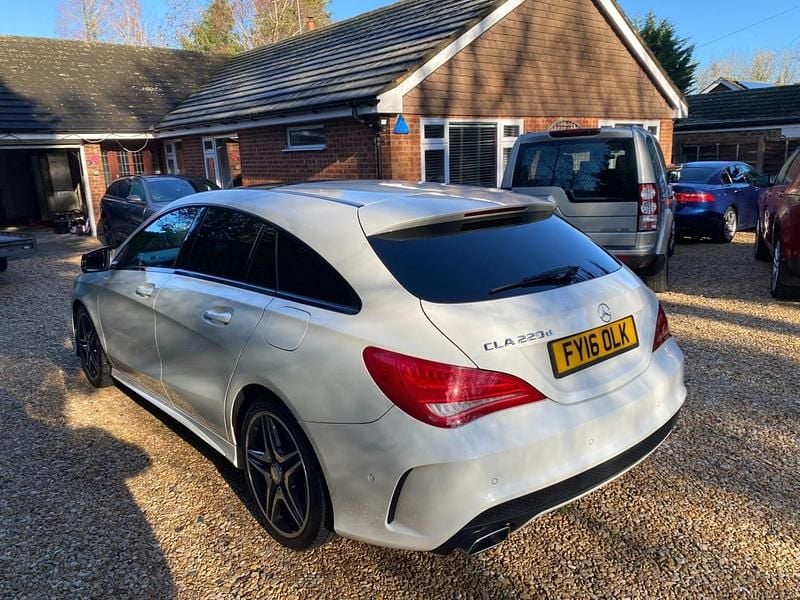 Used Mercedes CLA220 AMG 2016 White Sedan