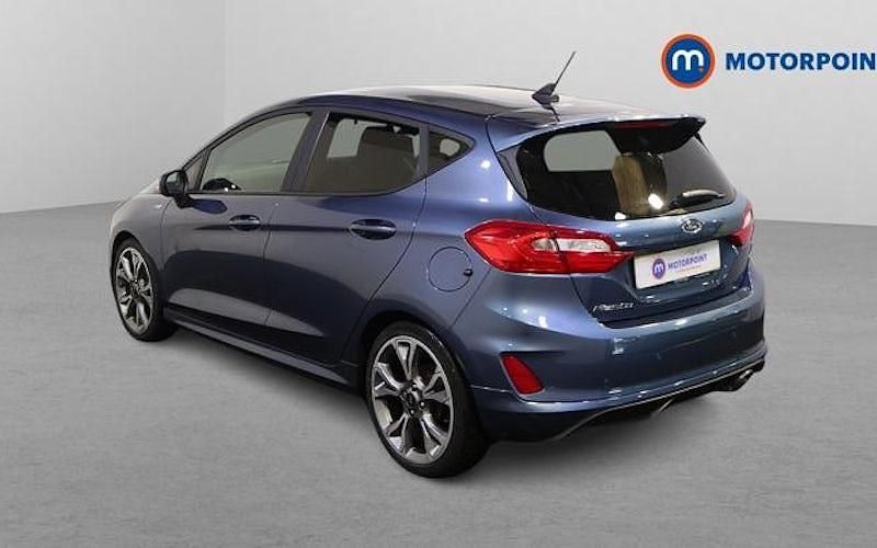 Used Ford Fiesta ST-Line X 125 HP (91 kW) 2020 Blue Hatchback