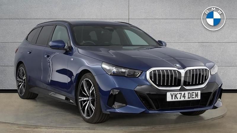 Blue Used 2025 BMW 520 M Sport Estate | £41,999 (Fair price) - Image 1/4