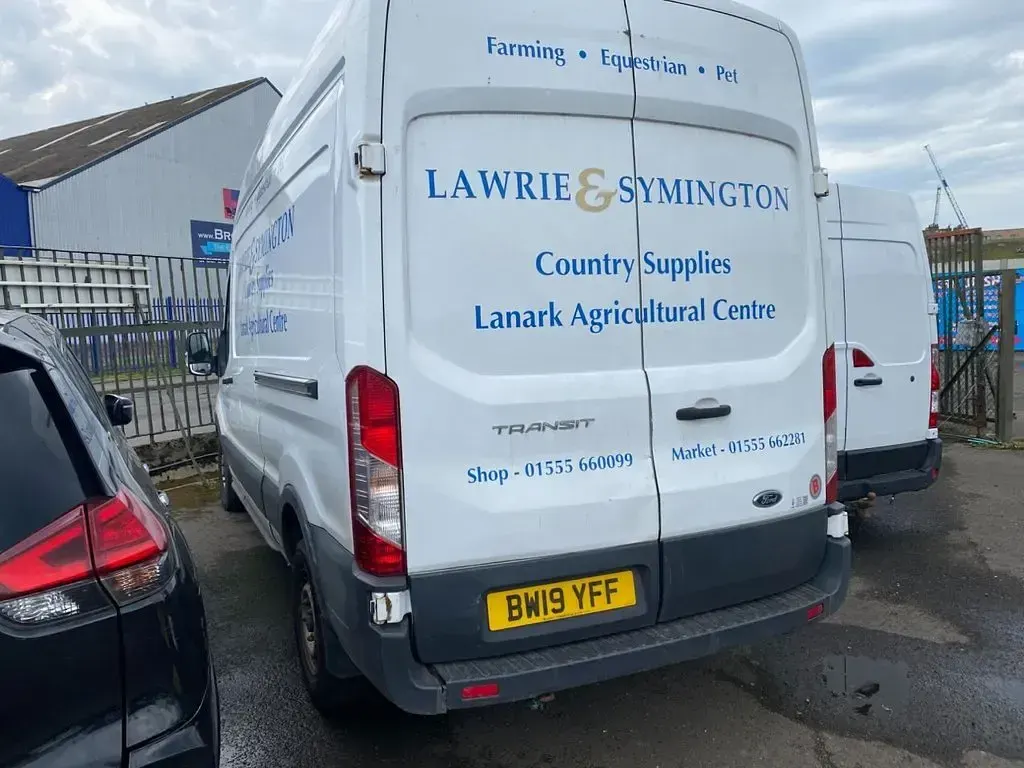 Used Ford Transit 130 HP (95 kW) 2019 White Van
