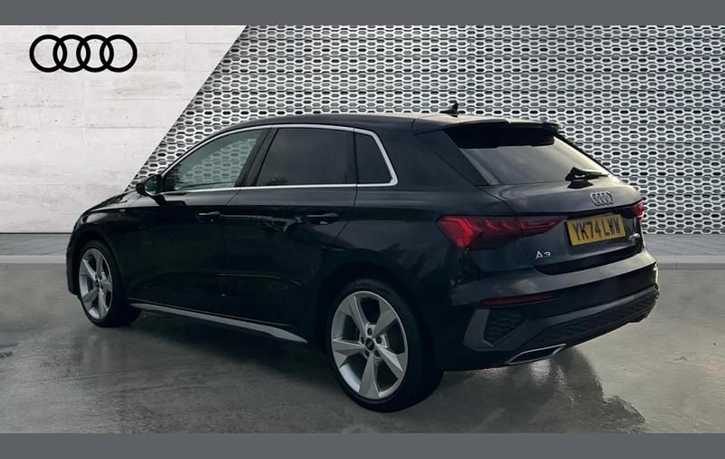 Used Audi A3 e-tron S-Line 201 HP (147 kW) 2024 Black Hatchback