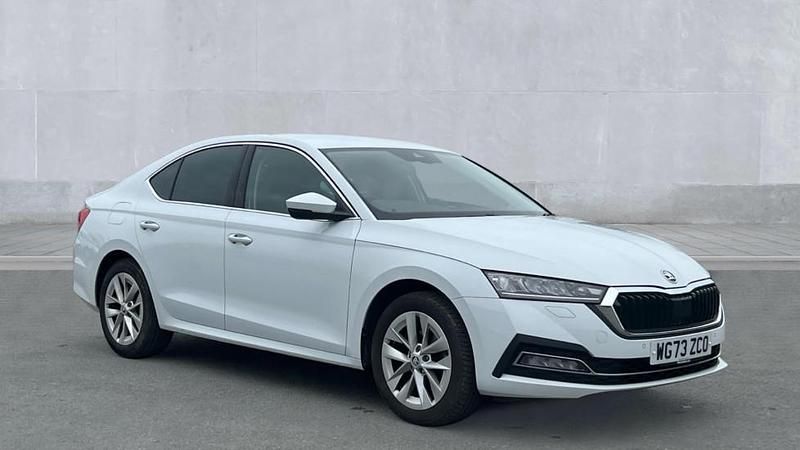 Used Skoda Octavia SE L 150 HP (110 kW) 2024 Metallic  moon white