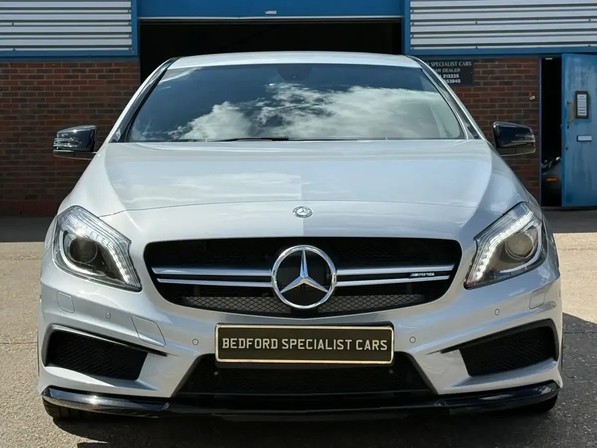 Used Mercedes A45 AMG 400 HP (294 kW) 2013 Silver Hatchback