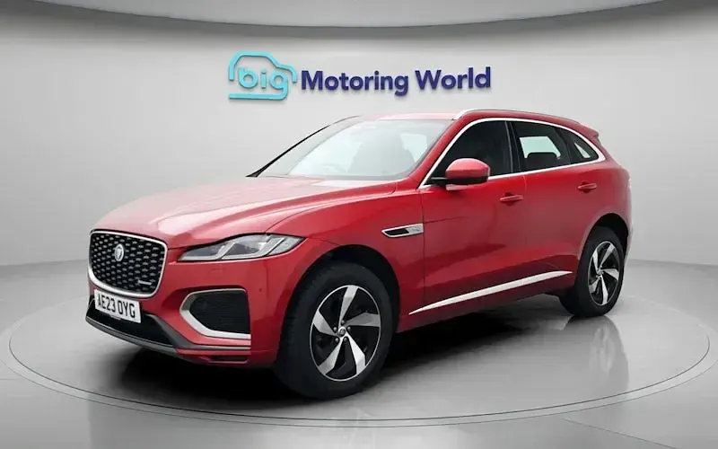 Used Jaguar F-Pace R-Dynamic 204 HP (150 kW) 2023 Red SUV