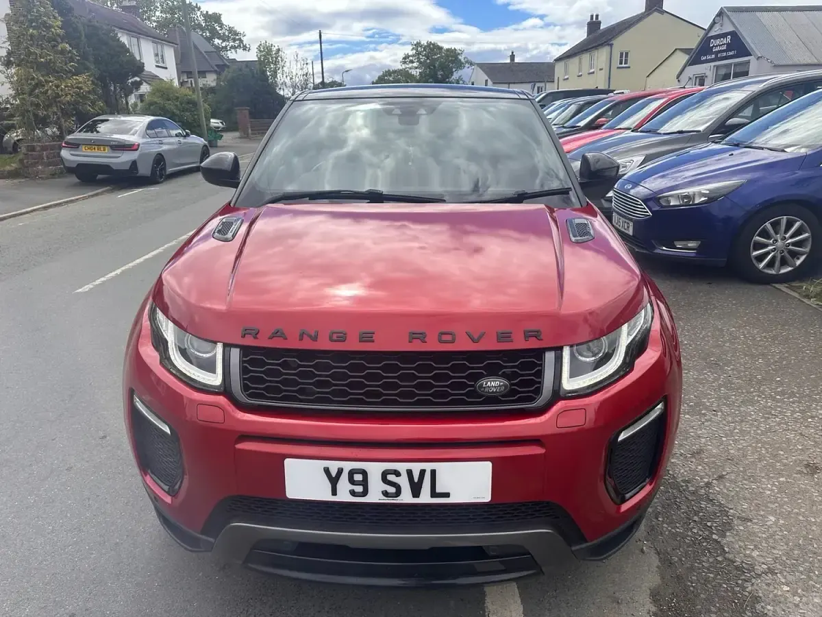 Used Land Rover Range Rover evoque HSE Dynamic 2015 Red Estate