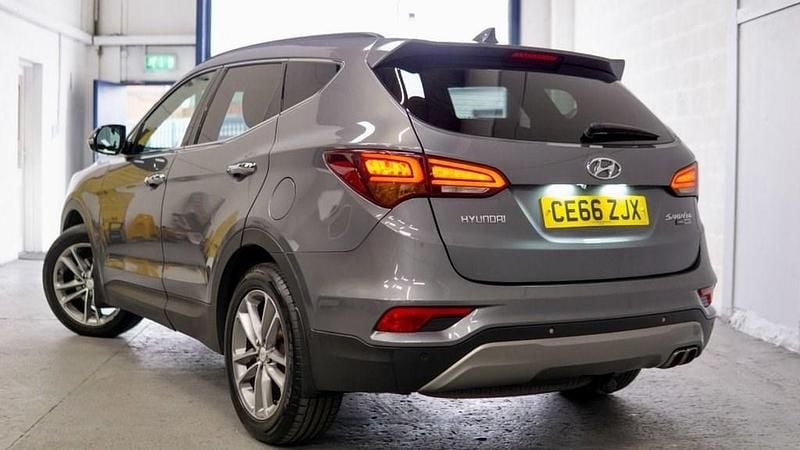 Used Hyundai Santa Fe Premium SE 2016 Silver SUV