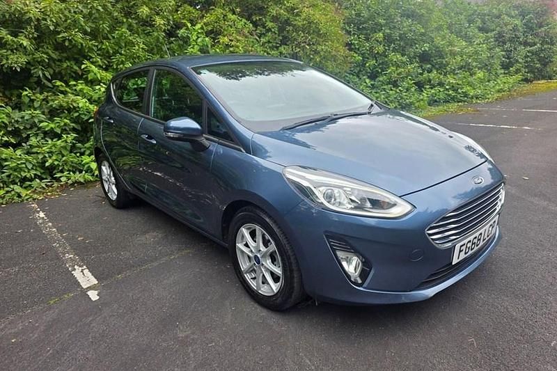 Blue Used 2018 Ford Fiesta Zetec Hatchback | £7,495 (Fair price) - Image 1/1