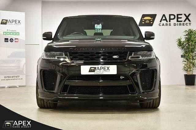 Gebraucht Land Rover Range Rover Sport SVR 575 PS (422 kW) 2018 Schwarz SUV