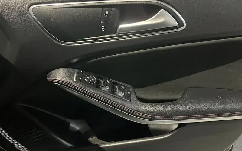 Used Mercedes A200 AMG line 136 HP (100 kW) 2017 Black Hatchback