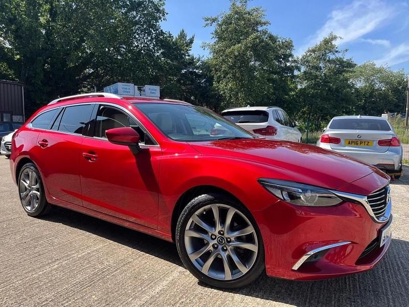 Red Used 2016 Mazda 6 Inclusive Estate | £12,995 (Expensive) - Image 1/3