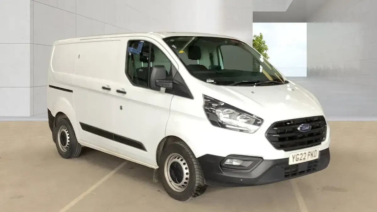 Used Ford Transit Custom 105 HP (77 kW) 2022 White Van
