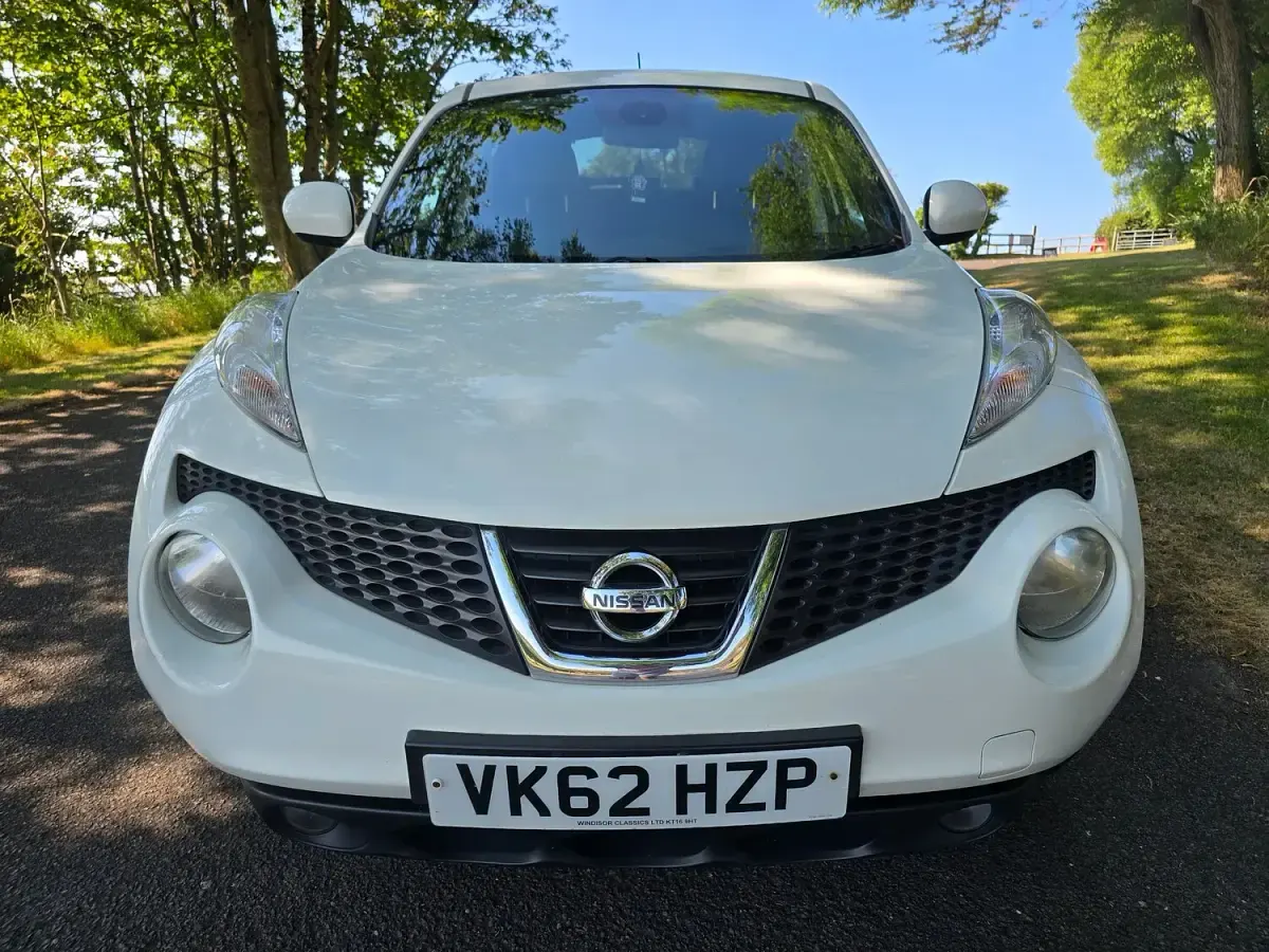 Used Nissan Juke Tekna 110 HP (80 kW) 2012 White SUV