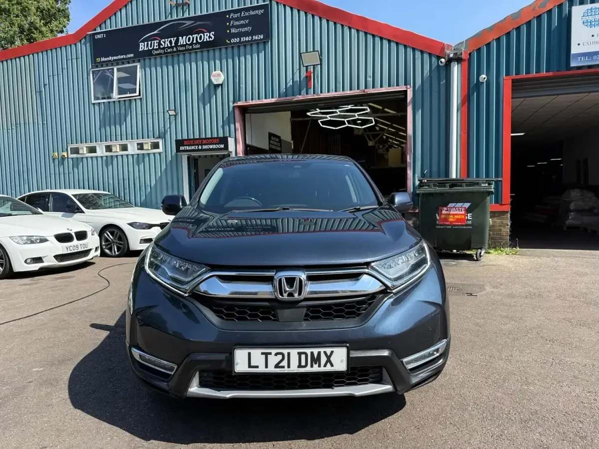 Used Honda CR-V Hybrid 184 HP (135 kW) 2021 Blue SUV