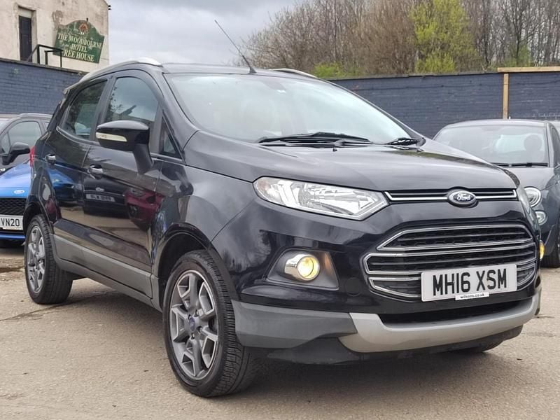 Used Ford Ecosport Titanium 109 HP (80 kW) 2016 Black SUV