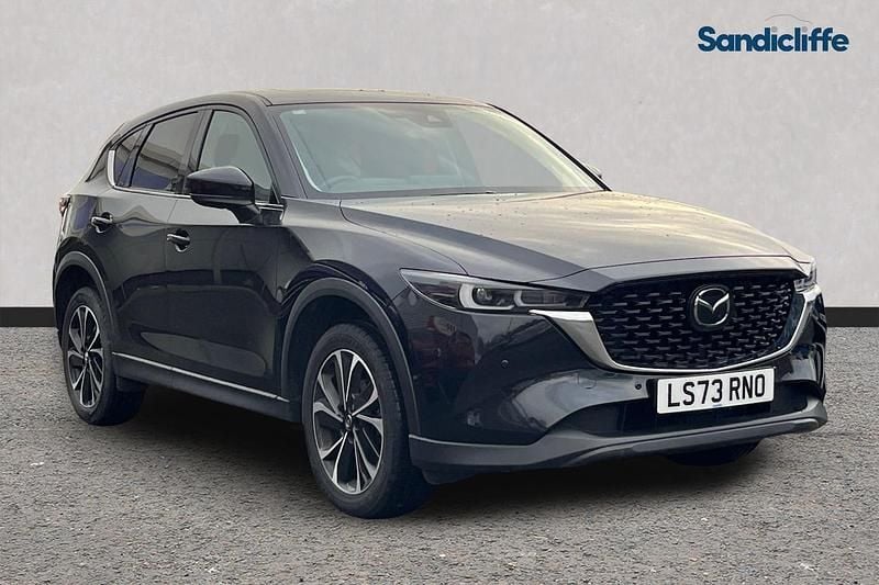 Black Used 2023 Mazda CX-5 Exclusive-Line SUV | £19,218 (Fair price) - Image 1/4