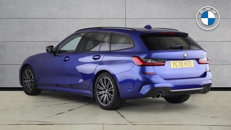 Used BMW 320 M Sport 187 HP (137 kW) 2020 Blue Estate