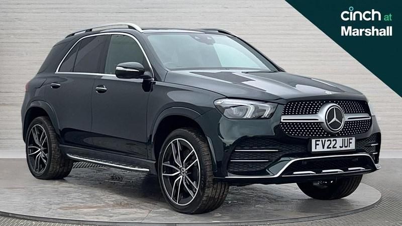 Green Used 2022 Mercedes GLE350 AMG line Estate | £44,509 (Fair price) - Image 1/4
