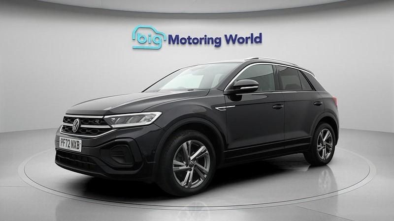 Used VW T-Roc R-line 150 HP (110 kW) 2022 Black SUV