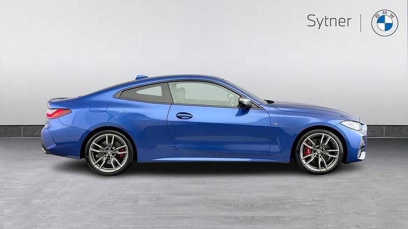 Used BMW M440 M Sport 369 HP (271 kW) 2021 Blue Sedan