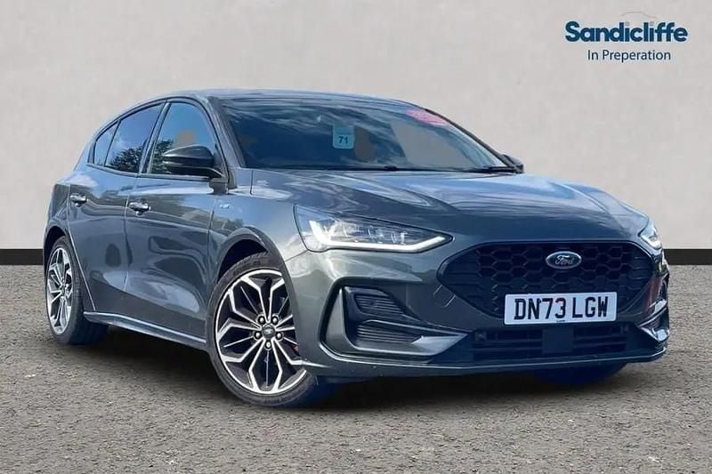 Grey Used 2023 Ford Focus ST-Line X Hatchback | £16,300 (Fair price) - Image 1/4
