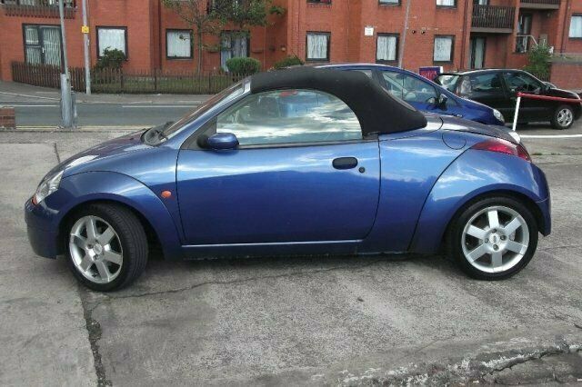 Used Ford StreetKa 94 HP (69 kW) 2004 Black Cabriolet