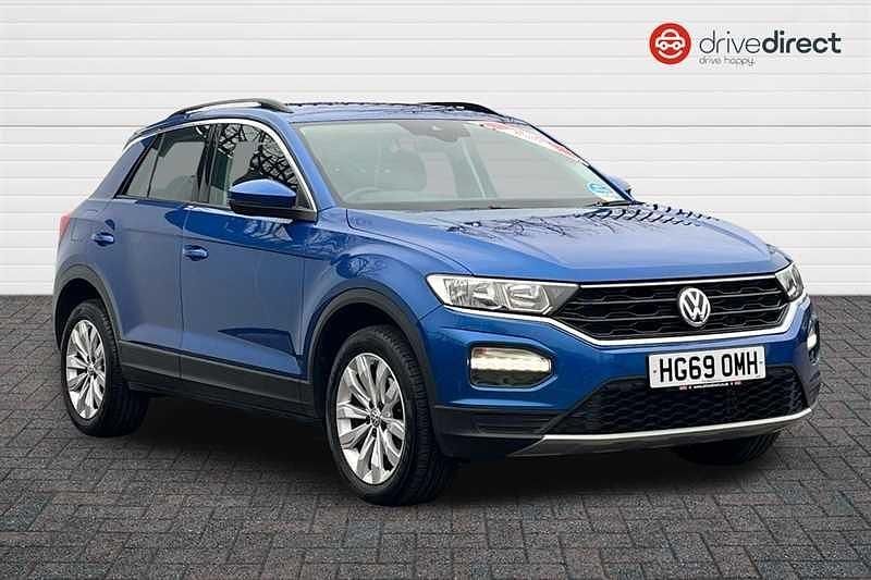 Blue Used 2020 VW T-Roc SE SUV | £15,350 (Fair price) - Image 1/4