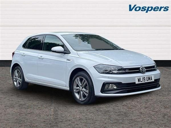 Silver Used 2019 VW Polo R-line Hatchback | £14,000 (Fair price) - Image 1/3
