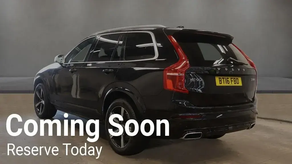 Used Volvo XC90 R-Design 2016 Black SUV