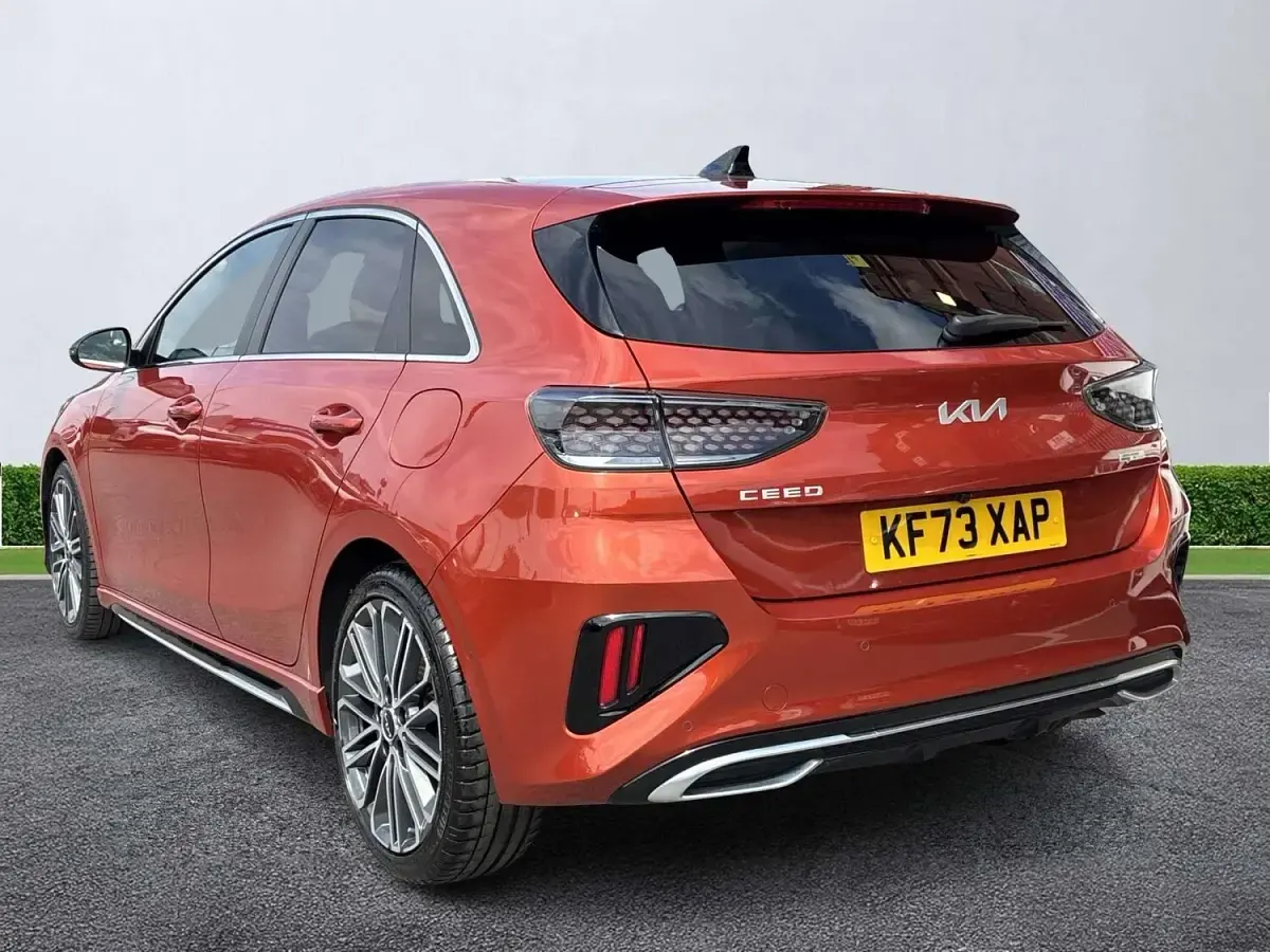 Used Kia Ceed GT-Line S 2024 Orange Hatchback