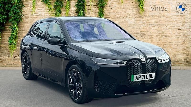 Black Used 2022 BMW iX M Sport SUV | £36,706 (Fair price) - Image 1/4