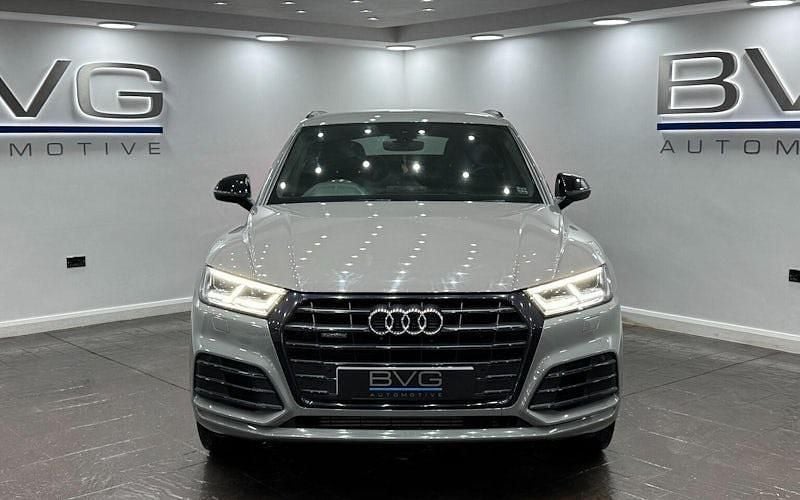 Used Audi Q5 Black Edition 245 HP (180 kW) 2019 Grey SUV