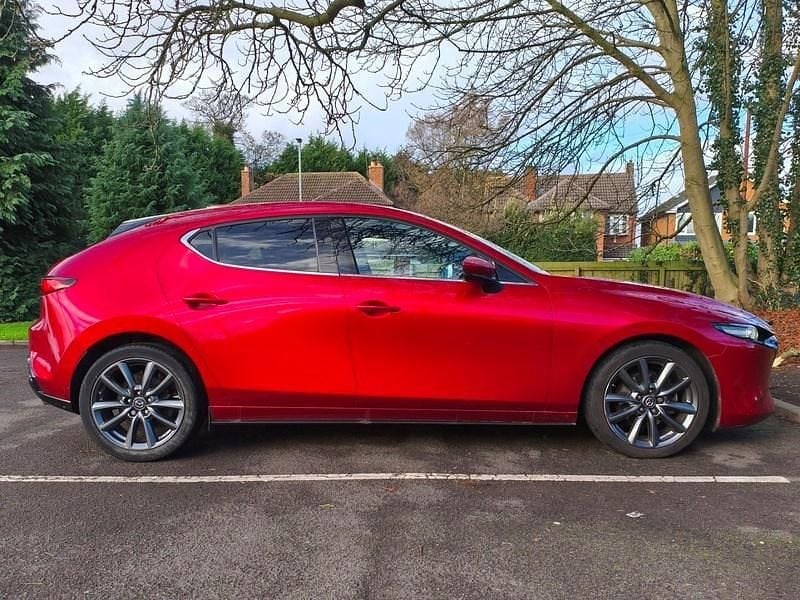 Used Mazda 3 Inclusive 2021 Red Hatchback