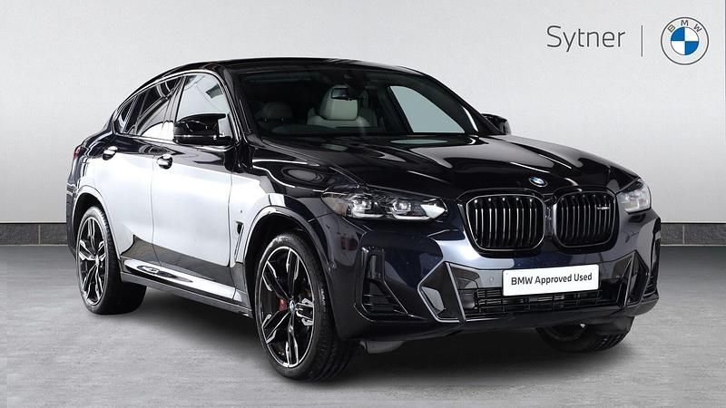Black Used 2022 BMW X4 M Sport SUV | £46,750 (Fair price) - Image 1/4