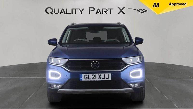 Used VW T-Roc SEL 150 HP (110 kW) 2021 Blue SUV