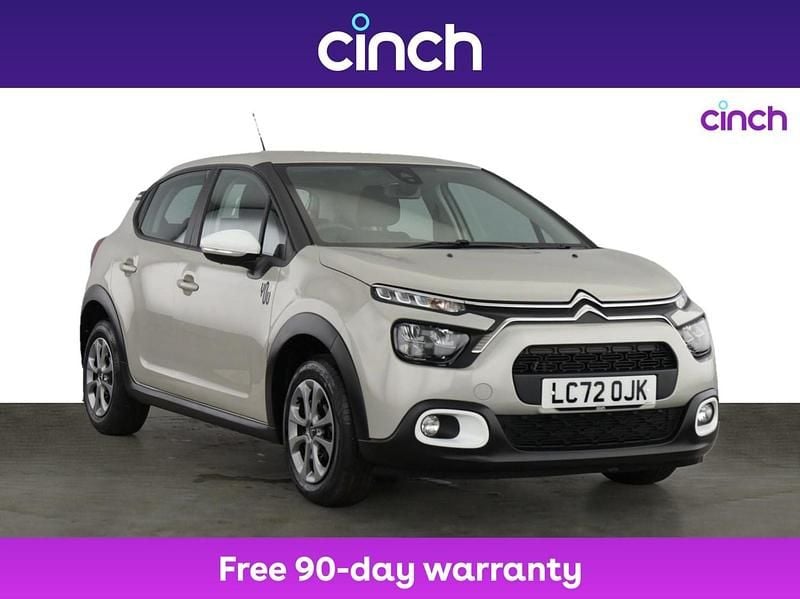 Beige Used 2022 Citroën C3 PureTech Hatchback | £9,849 (Good price) - Image 1/3