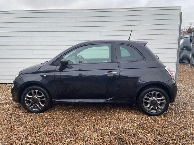 Used Fiat 500 S 69 HP (50 kW) 2015 Black Hatchback