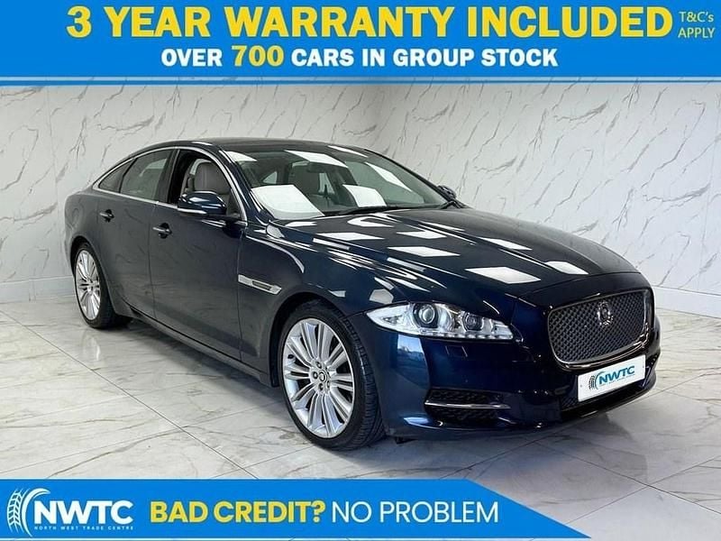 Blue Used 2010 Jaguar XJ Portfolio Sedan | £8,995 (Fair price) - Image 1/2