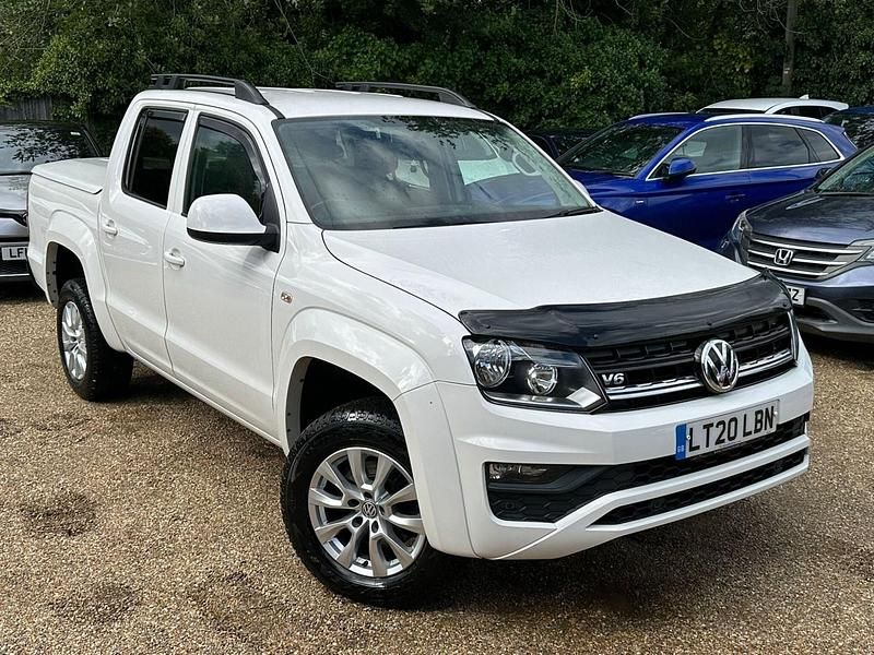 White Used 2020 VW Amarok Trendline Pickup | £18,250 (Good price) - Image 1/4