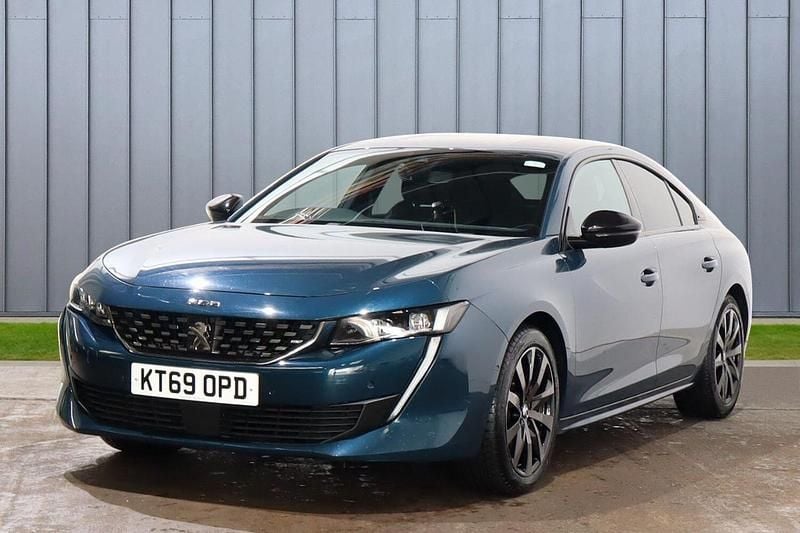 Blue Used 2020 Peugeot 508 GT-line Hatchback | £13,489 (Fair price) - Image 1/4
