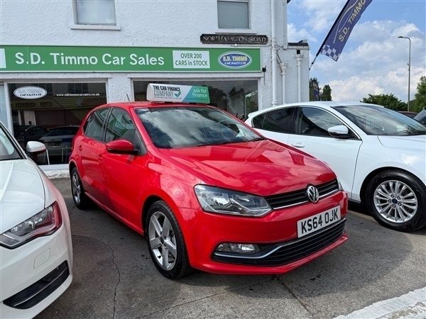 Red Used 2015 VW Polo SEL Hatchback | £9,395 (A bit pricey) - Image 1/1