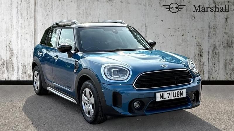 Island blue Used 2021 Mini Cooper Countryman Classic SUV | £18,163 (Good price) - Image 1/4